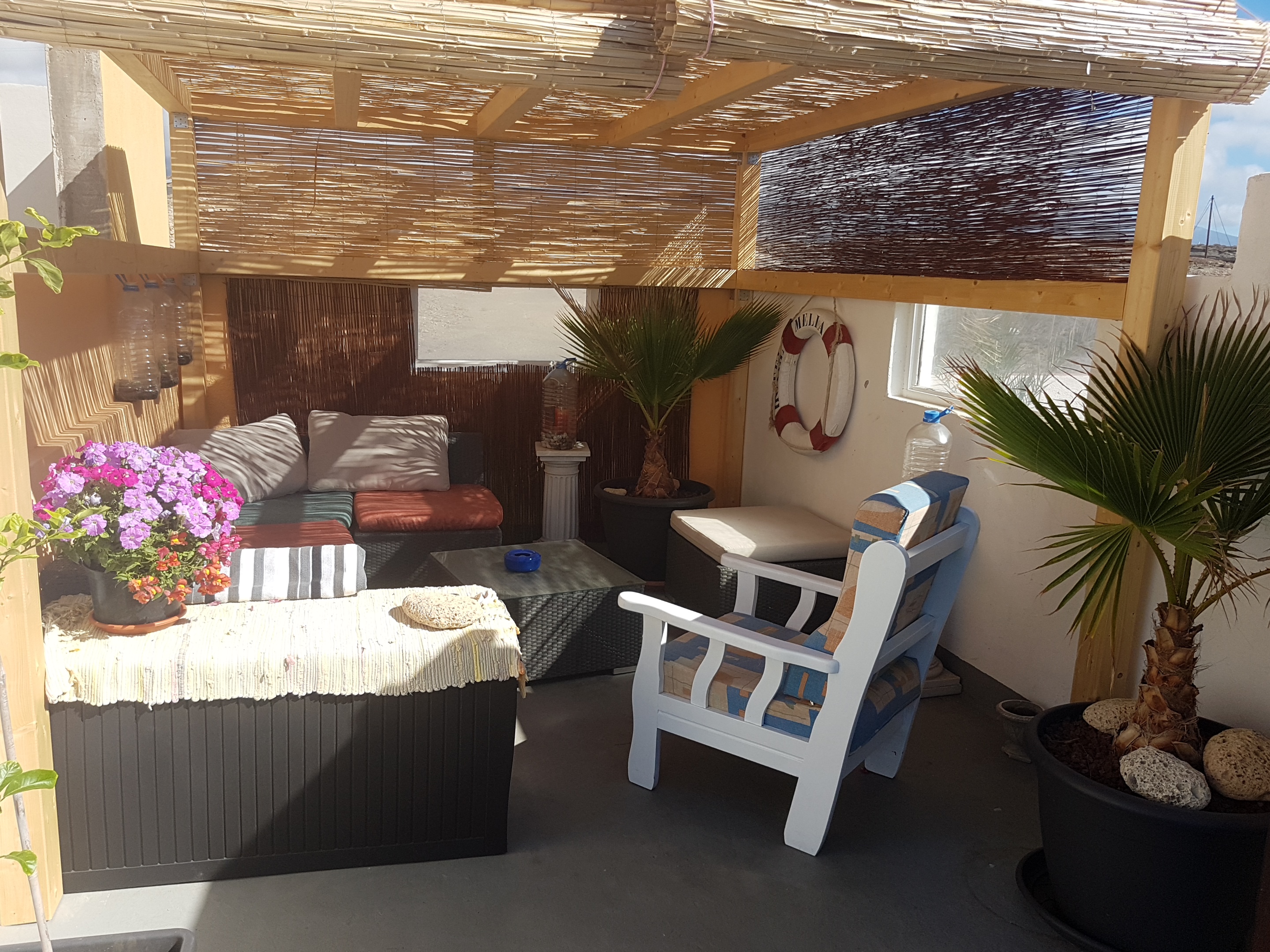 bed and breakfast teneriffa terrasse